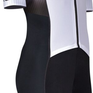 BTTLNS trisuit - triathlon pak - PRO Aero trisuit - trisuit korte mouw dames - langeafstand triathlon - Nemean 1.0 - wit - XS