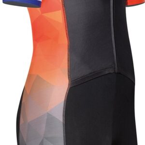 BTTLNS trisuit - triathlon pak - trisuit korte mouw heren - Typhon 2.0 SE - oranje - L