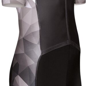 BTTLNS trisuit - triathlon pak - trisuit korte mouw heren - Typhon 2.0 SE - wit-zwart - L