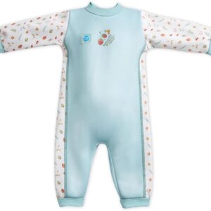 Baby Zwempak - Baby Wetsuit - Warm Blijven - Lucht Isolatie - Uniseks Baby - Blauw