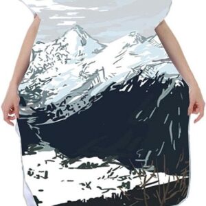Badhanddoek met capuchon - Strandponcho - Omkleden op locatie - Sneldrogend microvezel - 110 x 75 cm - Meerkleurig