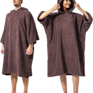 Badjas Surfponcho Handdoek met Capuchon - Privacy bij het Aan- en Uittrekken