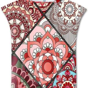 Badponcho Microvezel - Omslagdoek Handdoek - Omkleden Strand - Met Capuchon - 75 x 110 cm - Stijl 12