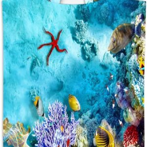 Badponcho met capuchon - Strandhanddoek omslagdoek - Omkleden na zwemmen - Zachte sneldrogende microvezel - 74 x 110 cm - Diepzee