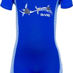 Bare 1mm Guppy Shorty - Wetsuit - Kinderen - Blauw - 02