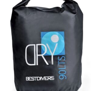 Best Divers Pvc Droge Zak 90l Zwart