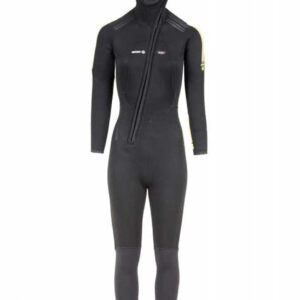 Beuchat 1dive With Hood Vrouw Duiken Wetsuit Zwart XL Vrouw