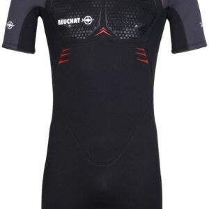 Beuchat Optima 2 Collar 3 Mm Shorty Zwart 2XL Man