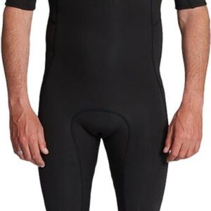 Billabong Absolute 2/2 Mm Korte Mouw Neopreen Pak Met Rits Op De Rug Zwart MS Man