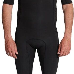 Billabong Absolute 2/2 Mm Korte Mouw Neopreen Pak Met Rits Op De Rug Zwart S Man