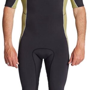 Billabong Absolute 2/2 Mm Korte Mouw Neopreen Pak Met Rits Op De Rug Zwart S Man