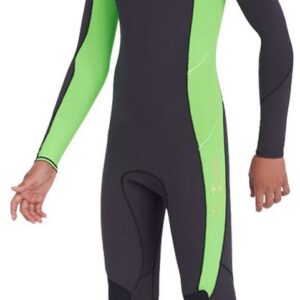 Billabong Absolute 3/2 Mm Wetsuit Met Lange Mouwen En Rits Op De Rug Zwart 16 Years Jongens