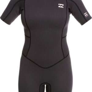 Billabong Dames Launch 2mm Rug Ritssluiting Shorty Wetsuit ABJW50