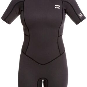 Billabong Dames Launch 2mm Rug Ritssluiting Shorty Wetsuit ABJW50