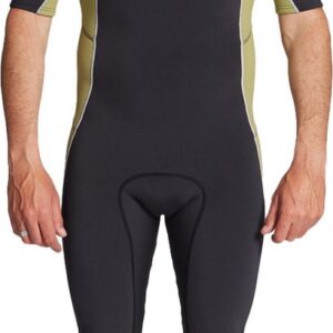 Billabong Heren Absolute 2/2mm Rug Ritssluiting Shorty Wetsuit AB