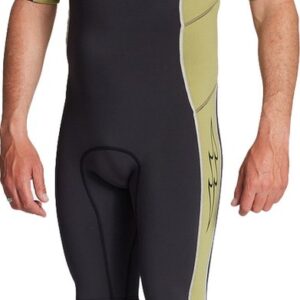 Billabong Heren Absolute 2/2mm Rug Ritssluiting Shorty Wetsuit AB