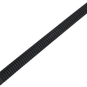 Black Diving BCD Corrugated Inflator Hose Airway Flexible Rubber Hose Diving Accessory for Outdoor Swimming Sports(20 inch)