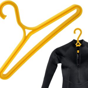 Brede Schouder Hanger - Wetsuit Droger - Kleding Drogen - Robuust Ondersteuningsontwerp - 24W cm - Geel