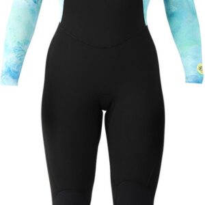 Brunotti - Glow Wetsuit Dames - Fullsuit 5/3mm - Blauw - XS