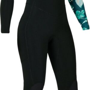Brunotti - Glow Wetsuit Dames - Fullsuit 5/4mm - Zwart - XL