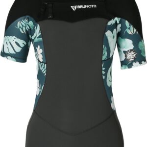 Brunotti - Glow Wetsuit Dames - Shorty 2mm - Zwart - XL