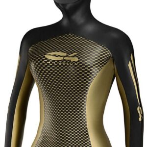 C4 Freediving Aurea 5 Mm Freediving Jack Voor Dames Zwart 5 Vrouw