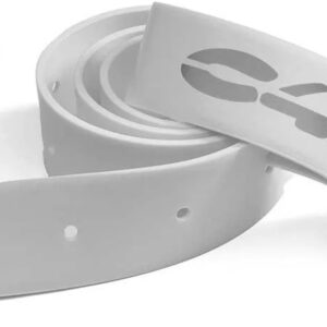 C4 Marseillaise Nylon Riem Wit