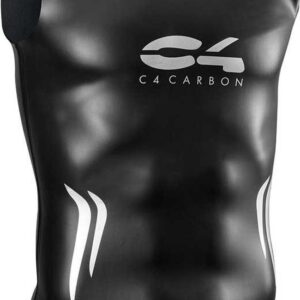 C4 Ultrastrech 2 Mm Mouwloze Rashguard Zwart 2XL Man