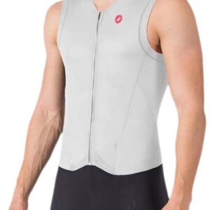 Castelli | San Remo 3 | Trisuit | Sleeveless | Heren | White / Black