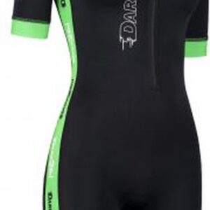 Coldmax SS tri-suit dames zwart-groen S