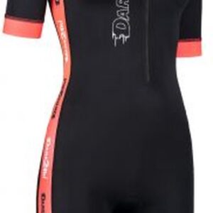 Coldmax SS tri-suit dames zwart-rood XS