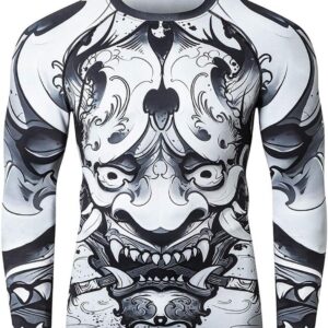 Compressie Shirt Lange Mouwen Met UPF 50+ Zonwering - Ideaal voor Sport en Vrijtijd