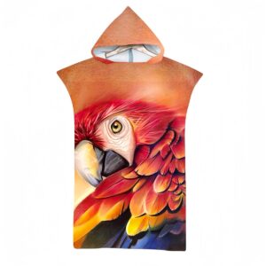 Cosensi - Hooded Beach Towel - Microfiber - Sneldrogend en Compact - Mode 6 - Ideaal voor Strand en Zwemmen - Perfect voor Wetsuit Verandering