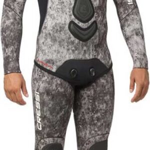Cressi Apnea Camu 7 Mm Speervissen Wetsuit Grijs L Man