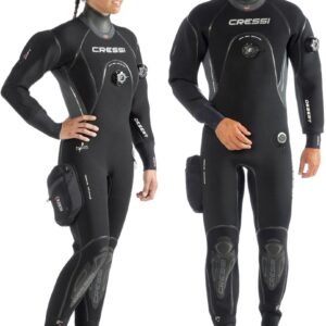 Cressi Desert Dames Droogpak Zwart M Vrouw