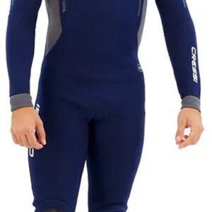 Cressi Fast 3 Mm Freediving Wetsuit Blauw 3XL Man
