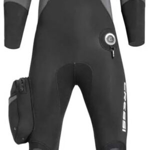 Cressi Ice 2024 7 Mm Half Droog Dames Duikpak Zwart L Vrouw
