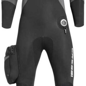 Cressi Ice 2024 7 Mm Half Droog Dames Duikpak Zwart XL Vrouw