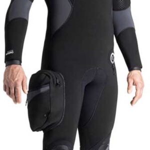 Cressi Ice 2024 7 Mm Half Droogpak Zwart L Man