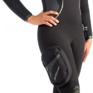 Cressi Ice 7 Mm Half Droogpak Zwart XS