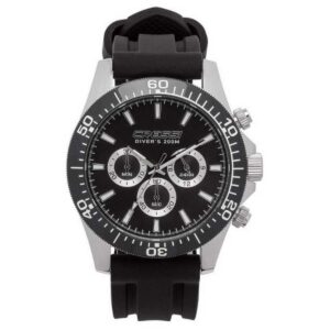 Cressi Nereus Horloge Zwart,Zilver