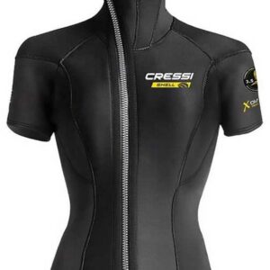 Cressi Shell 3.5-5 Mm Duikjack Voor Dames Zwart M Vrouw