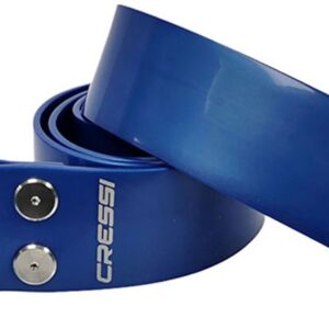 Cressi Spa Roestvrij Staal Silicone Riem Met Gesp Blauw