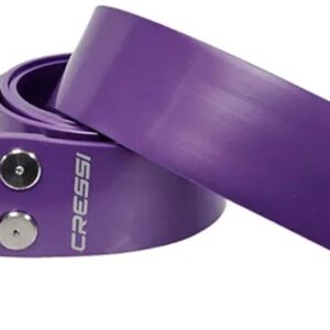 Cressi Spa Roestvrij Staal Silicone Riem Met Gesp Paars
