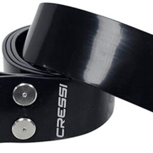 Cressi Spa Roestvrij Staal Silicone Riem Met Gesp Transparant