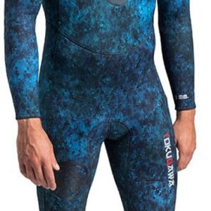 Cressi Tokugawa Back Zip Duikpak 3 Mm Blauw XS Man