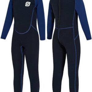 Dailygoods- Wetsuit Kinderen 2,5 mm - Thermisch Badpak - UV-bescherming - Ultra Rekbaar - Neopreen - Warmtebehoud - Neopreenpak