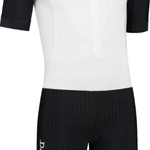 Dames Aero tri-suit wit-zwart-L