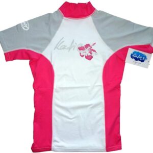 Dames Rashguard met Korte Mouwen UV-Bescherming UPF 50 voor Surfen en Watersport
