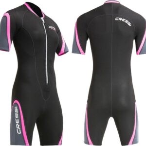 Dames Shorty Wetsuit 2,5 mm - Neopreen Snorkelen, Zwemmen en Watersport